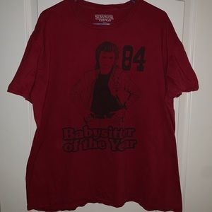 Stranger Things Babysitter of the Year 2XL shirt